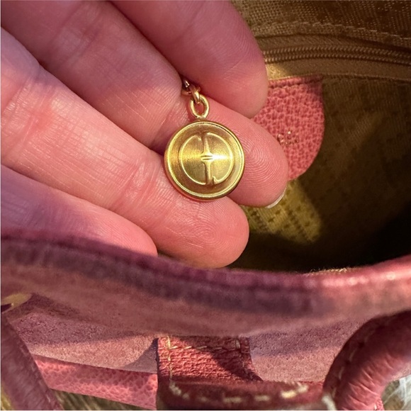 Pink GUCCI Suede Women's Backpack(Vintage) - Picture 10 of 10